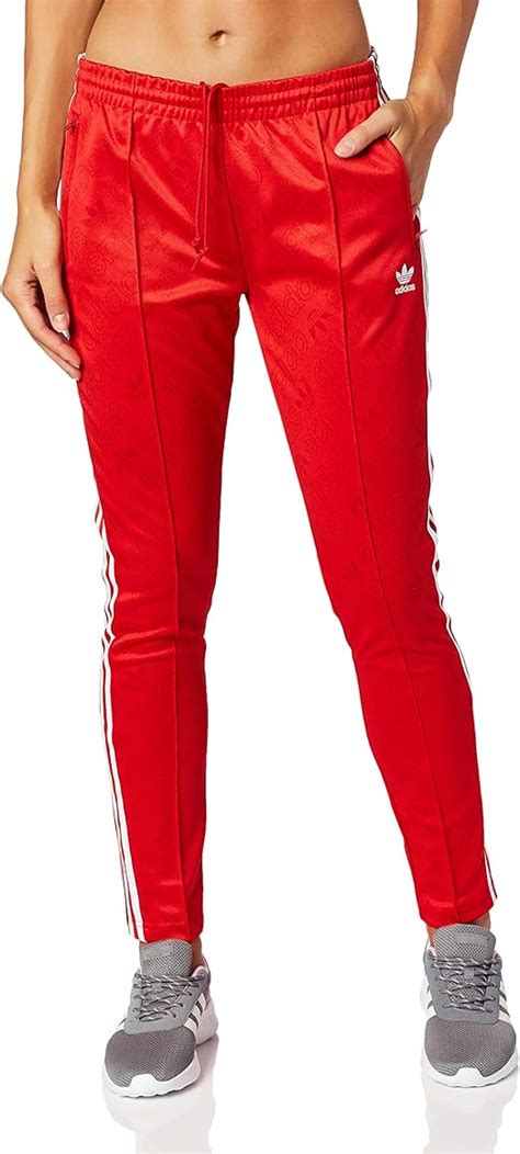 adidas jogginghose rot frauen|Rote Jogginghosen .